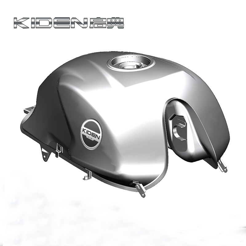 启典牌 KD150-G摩托车配件 汽油箱 燃油箱油缸 白色 红色 铁甲灰