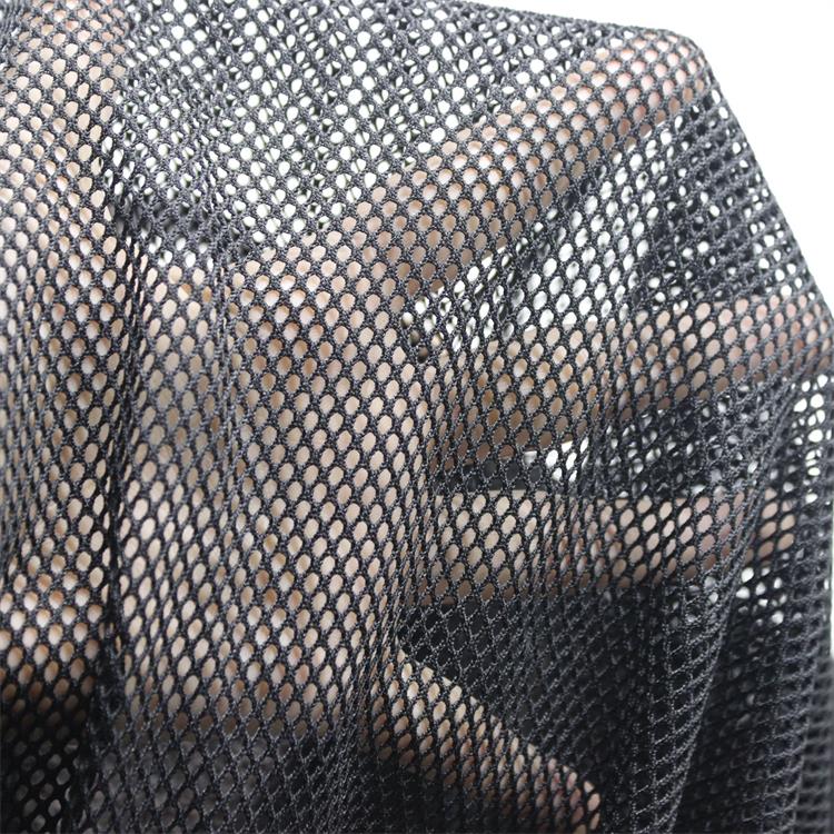 2MM厚牢固六角网眼服装镂空渔网布隔离网捞鱼网手工DIY布料