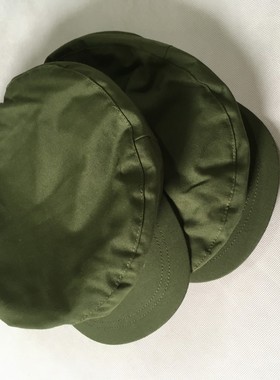 库存3535正品退役65式解放帽 八十年代生产 夏季 解放帽 军迷收藏