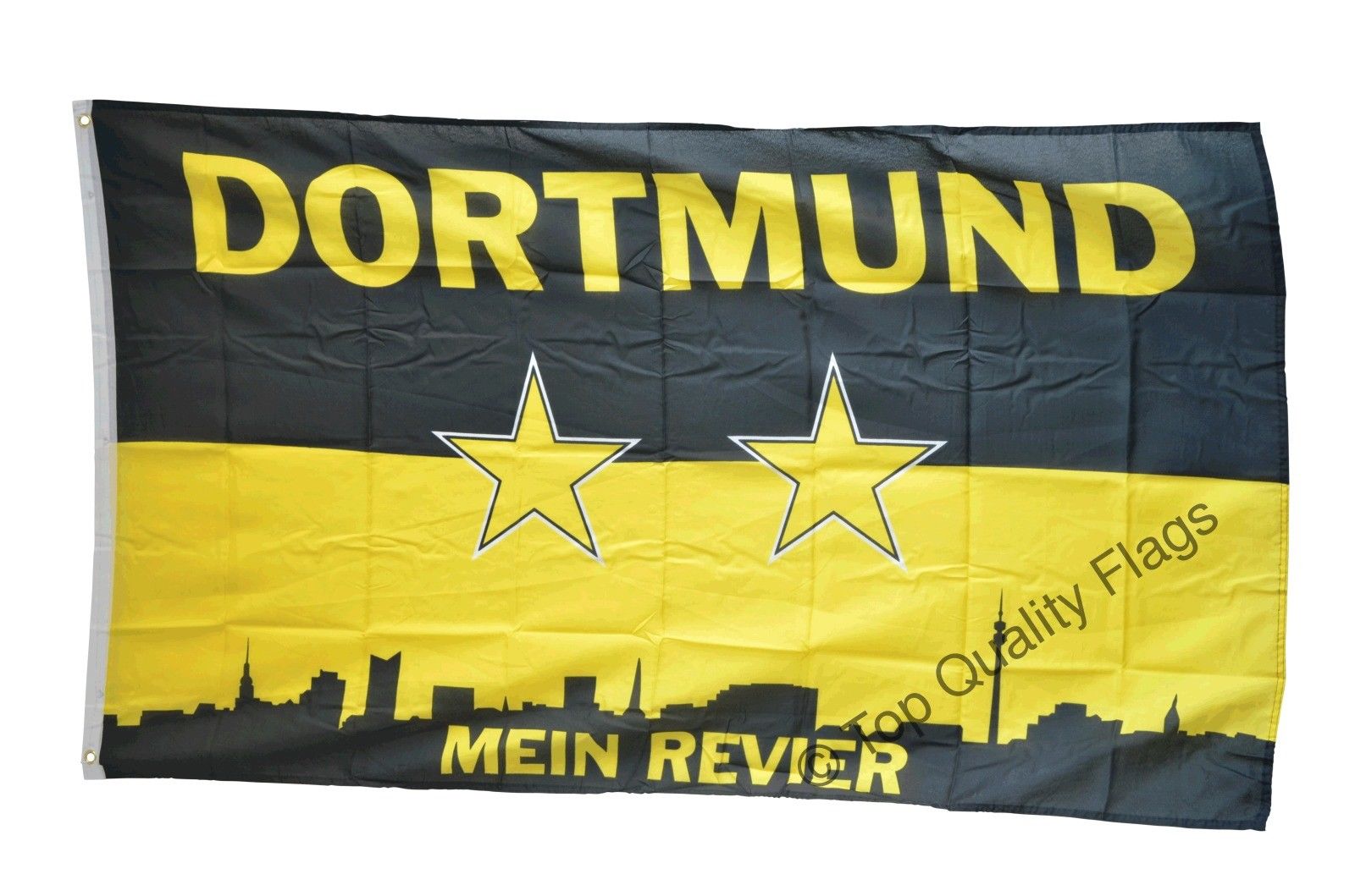 外贸货多特蒙德的标志Dortmund Mein Revier FLAG亚马逊WISH EBAY