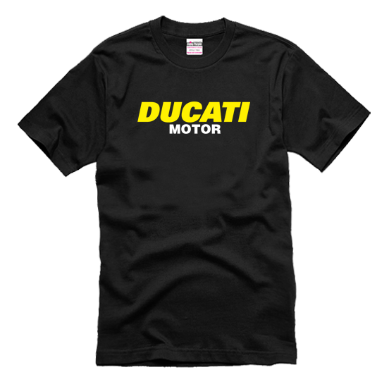 杜卡迪 t恤DUCATI T恤 摩托车机车发烧友男女圆领短袖T恤