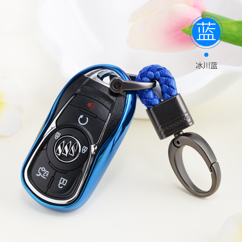 2018款别克新君威钥匙包专用昂科威GL8威朗昂科拉汽车钥匙扣壳套