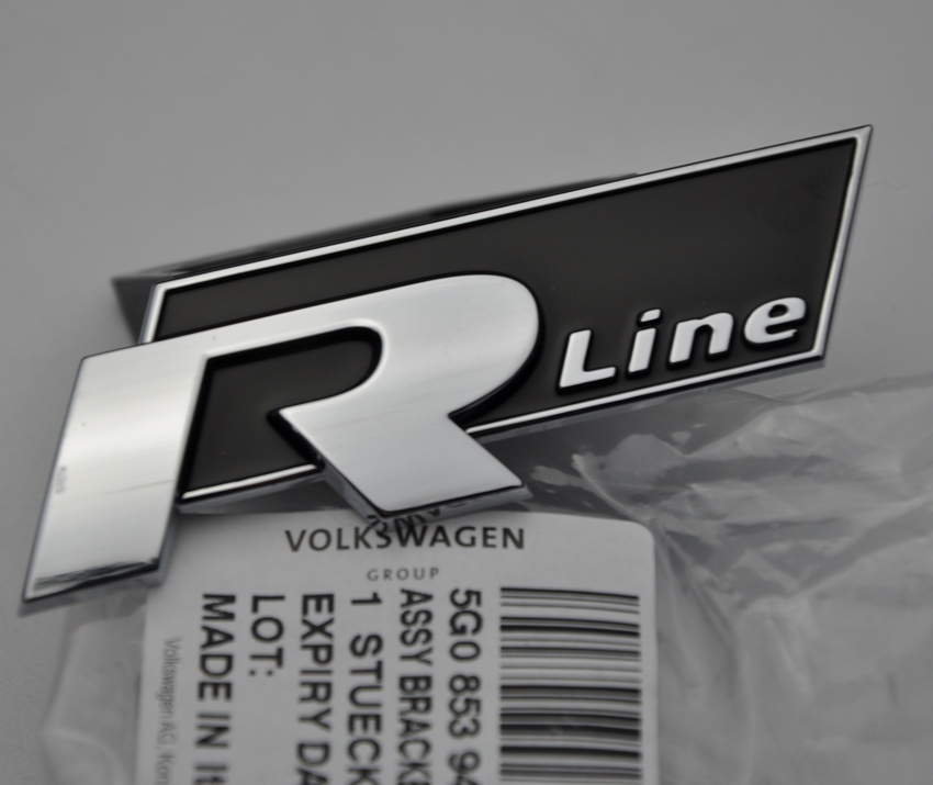 德国原装 高尔夫7RLINE 中网标 德国原厂高7运动版R line中网标