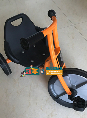户外体能训练幼儿三轮赛车 幼儿园儿童运动脚踏车踩踏车三轮车