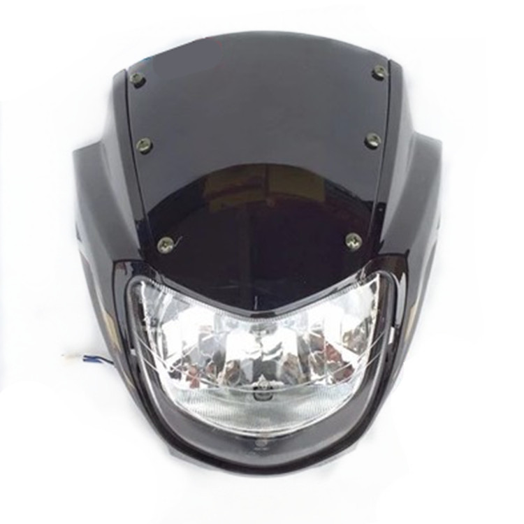富先达南方摩托车配件路霸佛斯弟125/150-5头罩导流罩大灯罩适用