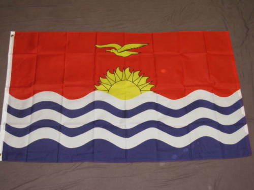基里巴斯共和国国旗REPUBLIC OF KIRIBATI FLAG亚马逊WISH EBAY热