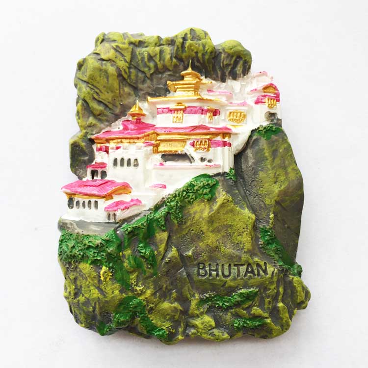时尚伴手礼 不丹虎穴寺立体冰箱贴创意旅游收藏纪念品手信 促销