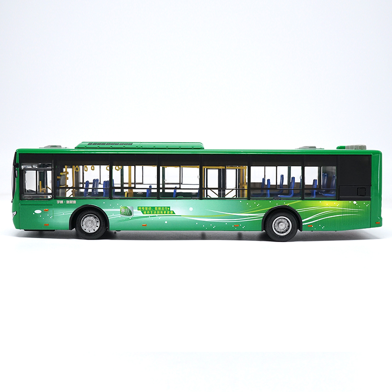 1:42原厂宇通客车公交巴士ZK6125CHEVPG4混合动力公交车汽车模型