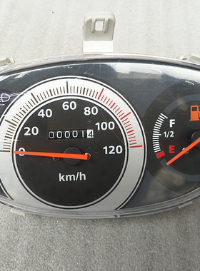 踏板摩托车助力车GY6125T迅鹰款仪表总成里程表码表怠速表转速表
