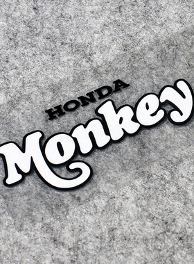 TUTU圖圖車貼-本田猴子 HONDA MONKEY MINI 摩托车油箱反光贴纸