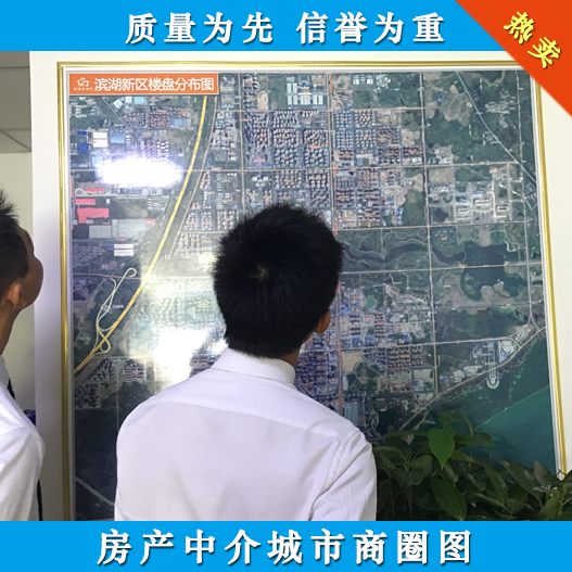 合肥广州天津郑州上海北京长沙南京杭州房产行政卫星地图定制打印