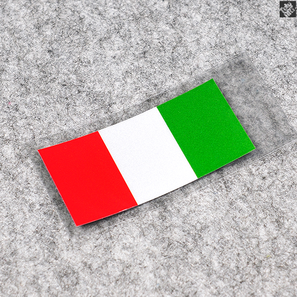 TUTU圖圖車貼 46罗西 意大利国旗款 摩托车改装反光贴纸装饰拉花