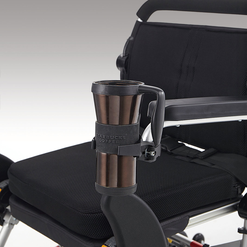 康帝电动折叠轻便便携老年人残疾人代步车水杯咖啡杯支架新品