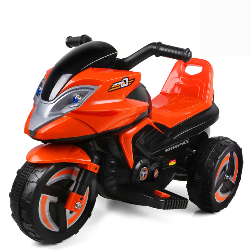 高档儿童电动摩托车宝宝三轮车充电玩具车可坐人小男女孩3-6岁童
