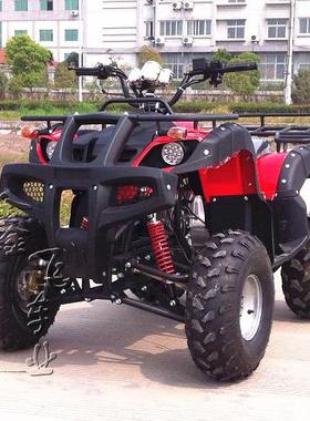 新款ATV改装双网灯8寸真空胎125CC沙滩车四轮越野摩托车