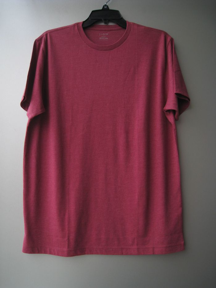 美国品牌姐家 简洁舒适男装棉涤纶圆领短袖T恤 5色WASHED