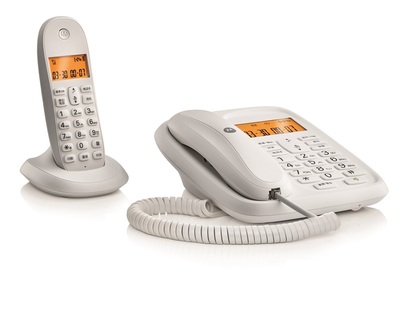 摩托罗拉CL101C无绳电话机办公家用子母机中文数字无绳座机电话机