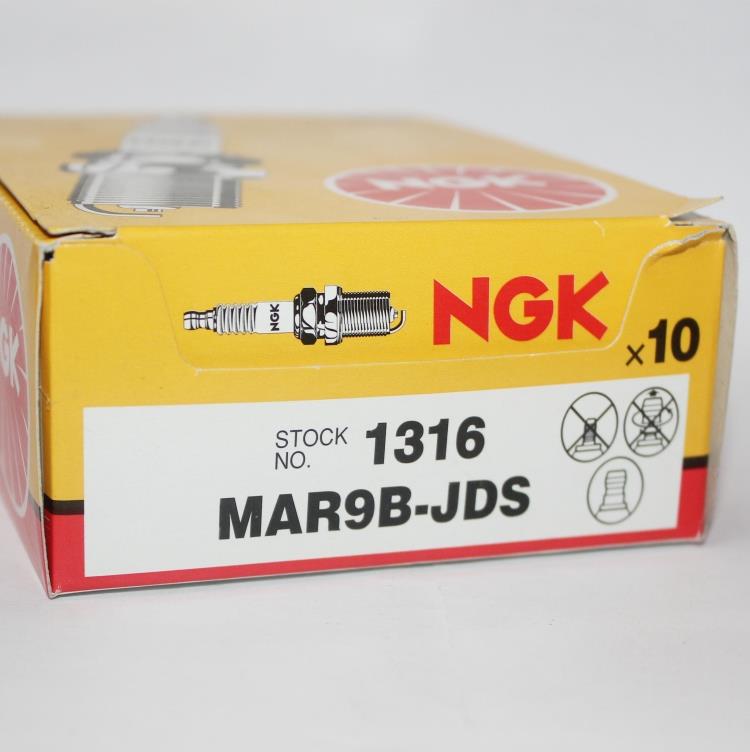 NGK双极双爪火花塞MAR9B-JDS 1316适用宝马摩托车1200cc（HP2）