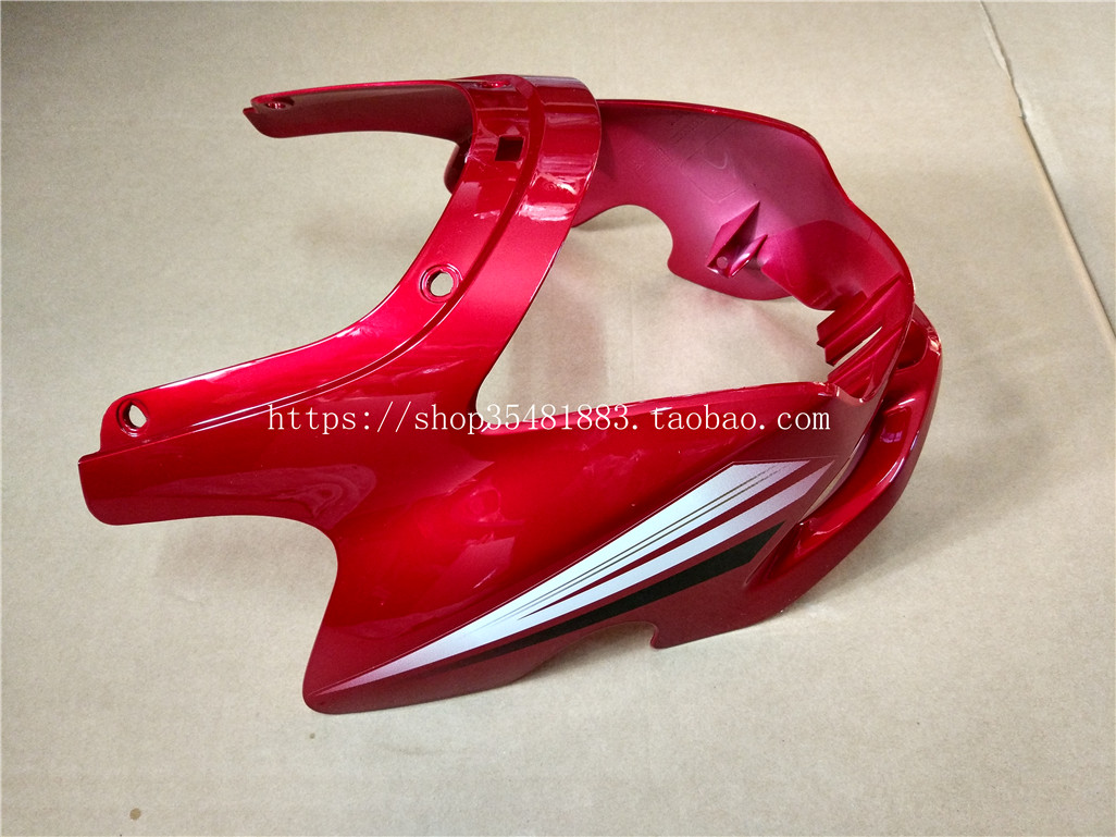 新大洲本田摩托车配件SDH125-50A金锋锐红色头罩原厂