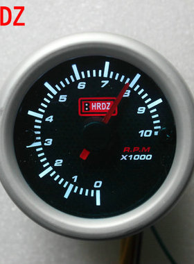 红日电子汽车摩托车12V步进电机可调转速表 0-10000塑料外壳