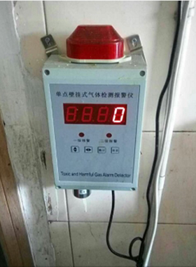YZ工业固定式一氧化碳气体仪报警器单点壁挂CO煤气氨气氧气探