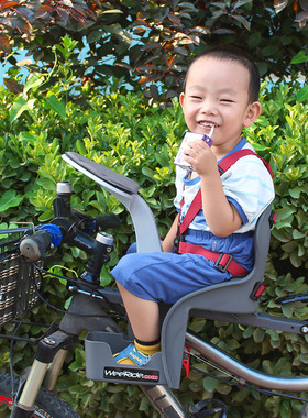 美国进口山地电动折叠自行车儿童宝宝婴儿前置快拆可爬枕安全座椅