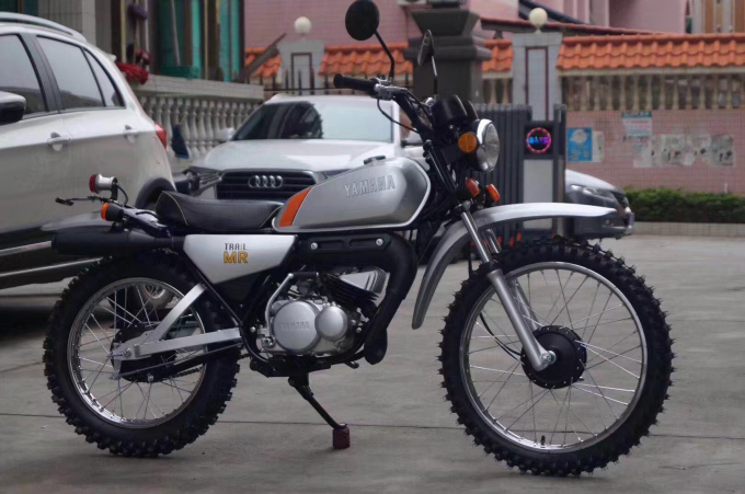 [红尘摩托店]★出售—90年代的雅马哈MR50复古越野小摩托车