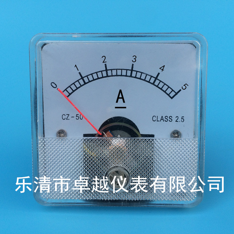 超声波缝合机，点焊机仪表  直流电流表 CZ-50 DC 5A 励磁电流表