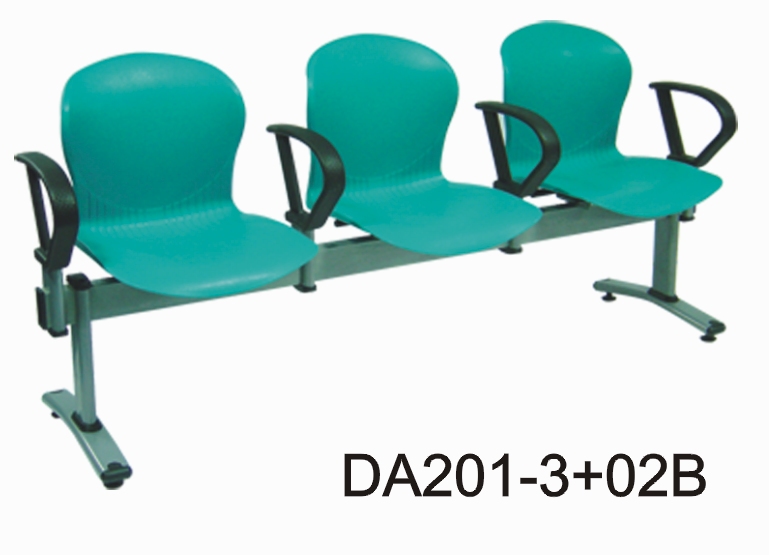 塑料长凳扶手靠背椅医院公共休息椅连排椅子会议椅子户外长椅庭院