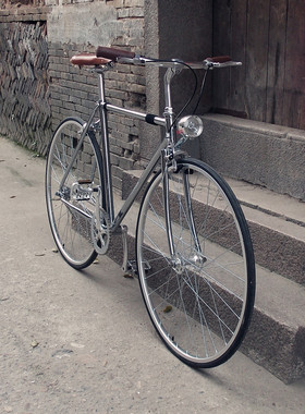 Kolor复古自行车男女英伦老款单速单车城市变速代步车通勤公路款