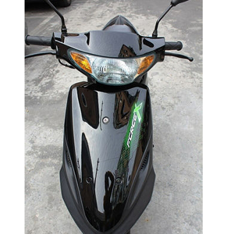 定制摩托车助力车配件福喜电动装饰外壳FX头罩125 欧一灯箱改装挡