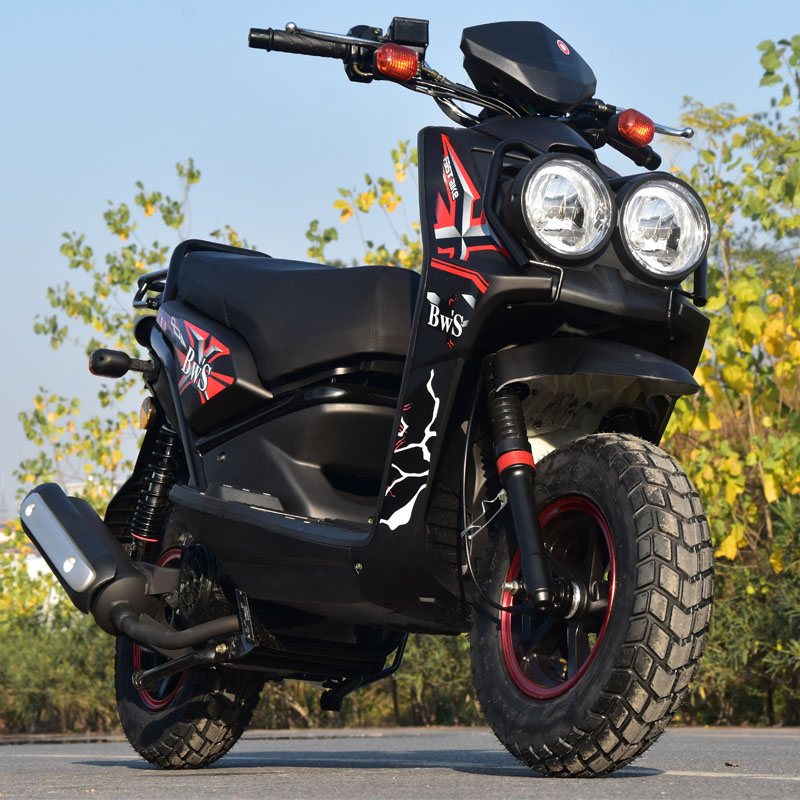 150cc踏板摩托车 可上牌 可改装音响版 战路虎BWS助力车 越野摩托