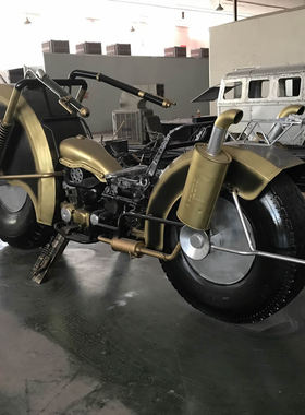 个性定制大型摩托车模型 创意1:1金属摩托车定做哈雷摩托车模型