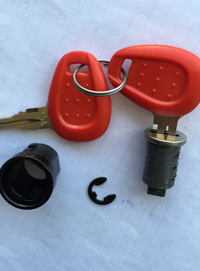 适用于意大利通用摩托车边箱E21锁芯锁头E22边箱替换锁专用锁芯