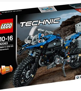 2017新款乐高LEGO 42063 科技系列 宝马摩托车R1200 GS 2017