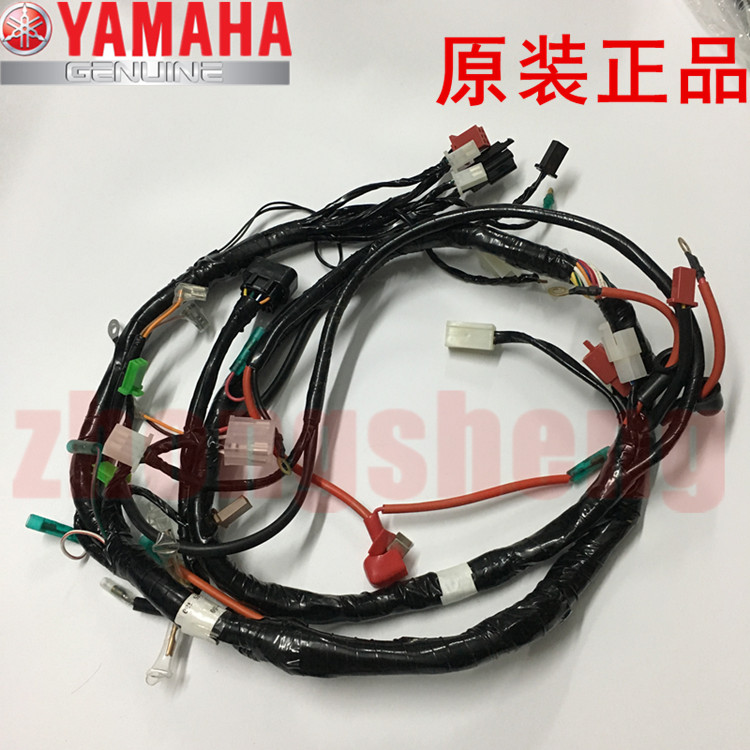 株洲雅马哈 ZY100T-6-9 巧格100 JOG 原装 线路 全车大线电缆原厂