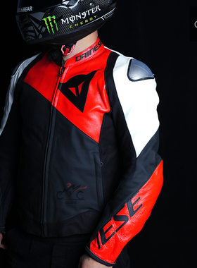DAINESE SPORTIVA丹尼斯新款摩托机车骑行服防摔竞技皮衣骑士夹克